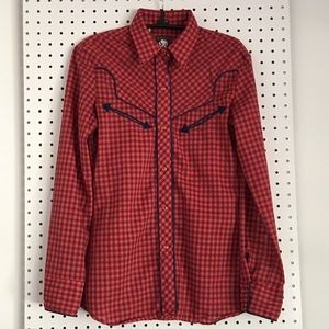 Vintage Karman Womens Western Shirt